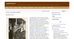 Desktop Screenshot of amandafrench.net